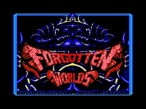 Screen de Forgotten Worlds sur Commodore 64