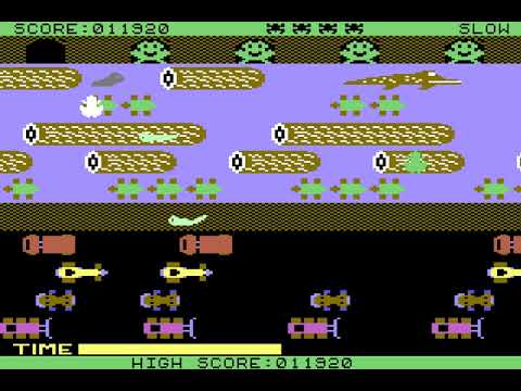 Image du jeu Frogger sur Commodore 64
