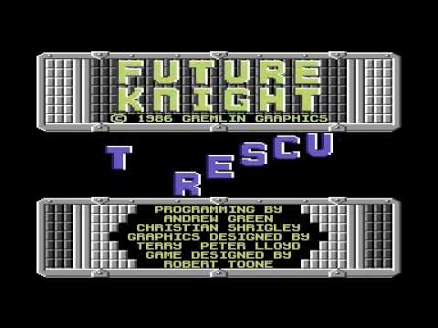 Aperçu du jeu Future Knight sur Commodore 64