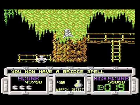 Capture de Future Knight sur Commodore 64