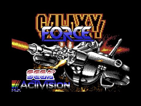 Screen de Galaxy Force II sur Commodore 64