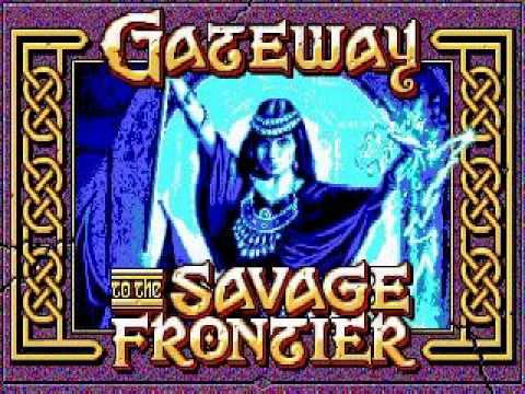 Scène de jeu de Gateway to the Savage Frontier sur Commodore 64