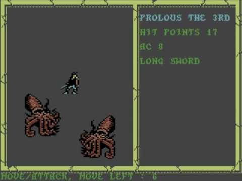 Illustration vidéo de Gateway to the Savage Frontier sur Commodore 64