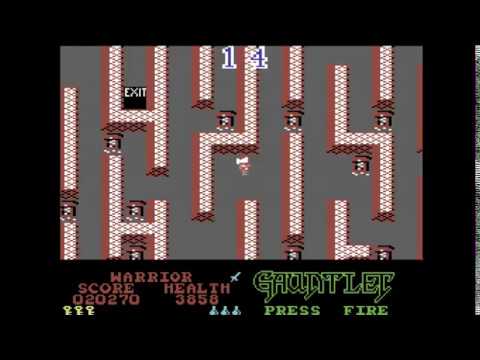Gauntlet sur Commodore 64