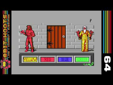 Illustration vidéo de Gauntlet II sur Commodore 64