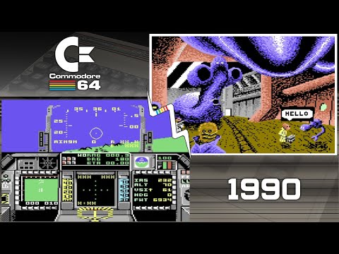 Screen de Geopolitique 1990 sur Commodore 64