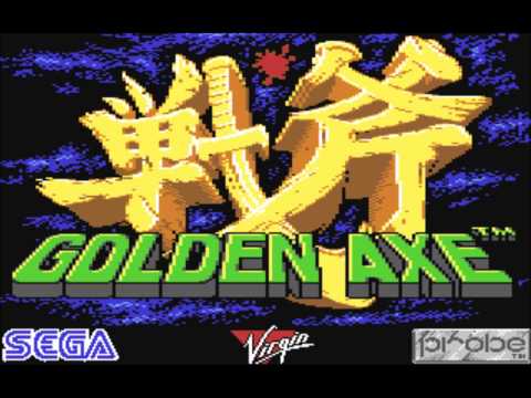 Screen de Golden Axe sur Commodore 64