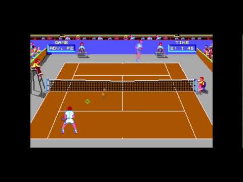 Capture de Great Courts sur Commodore 64