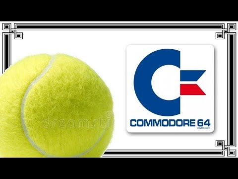 Illustration vidéo de Great Courts sur Commodore 64