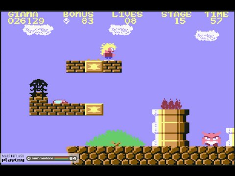 Image de Great Giana Sisters sur Commodore 64