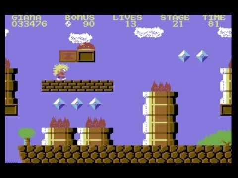 Capture de Great Giana Sisters sur Commodore 64