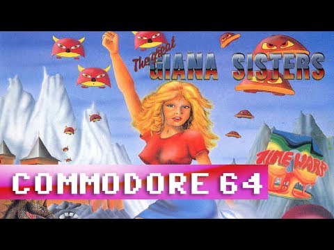 Illustration vidéo de Great Giana Sisters sur Commodore 64