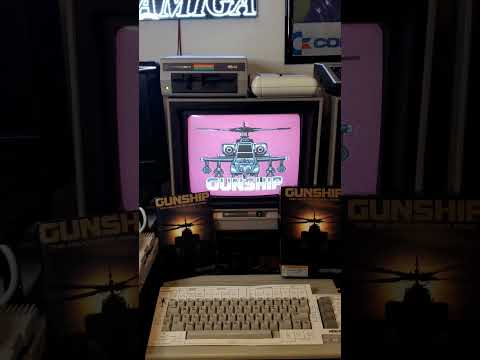 Gunship sur Commodore 64