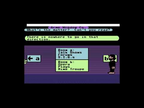 Screen de Habitat sur Commodore 64