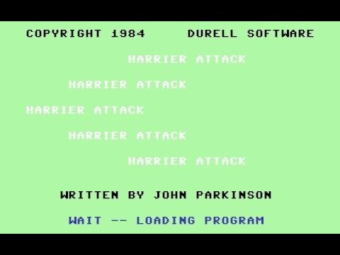 Harrier Attack sur Commodore 64