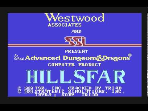 Image du jeu Hillsfar sur Commodore 64