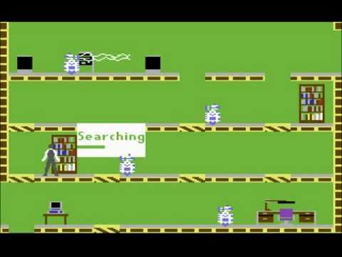Screen de Impossible Mission II sur Commodore 64