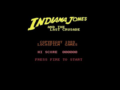 Image du jeu Indiana Jones and the Last Crusade: The Action Game sur Commodore 64