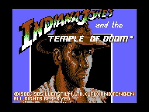 Photo de Indiana Jones and the Temple of Doom sur Commodore 64