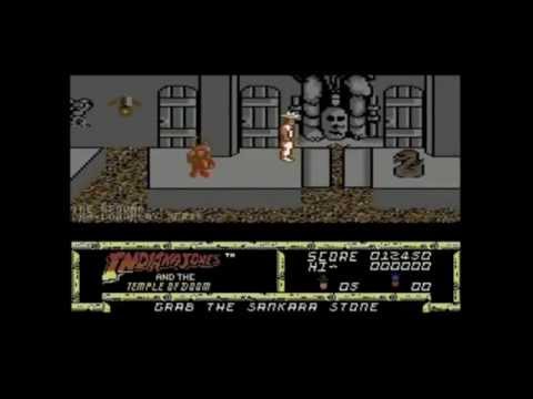 Image du jeu Indiana Jones and the Temple of Doom sur Commodore 64