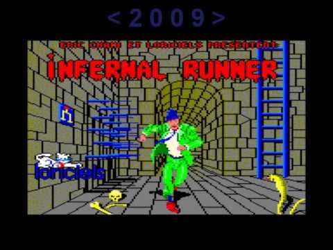 Infernal Runner sur Commodore 64