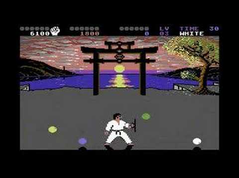 Screen de International Karate sur Commodore 64