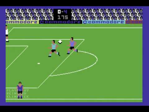 Screen de International Soccer sur Commodore 64