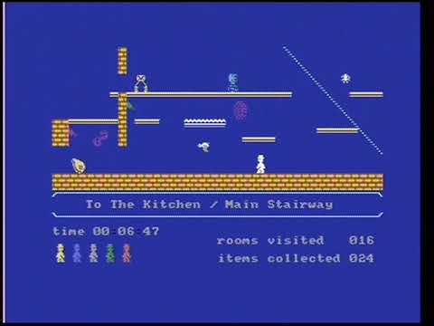 Screen de Jet Set Willy sur Commodore 64
