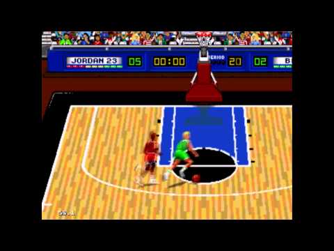 Jordan vs. Bird: One-on-One sur Commodore 64
