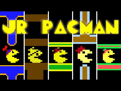 Jr. Pac-Man sur Commodore 64