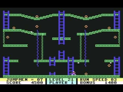 Jumpman sur Commodore 64