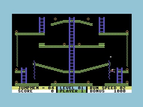 Screen de Jumpman Junior sur Commodore 64