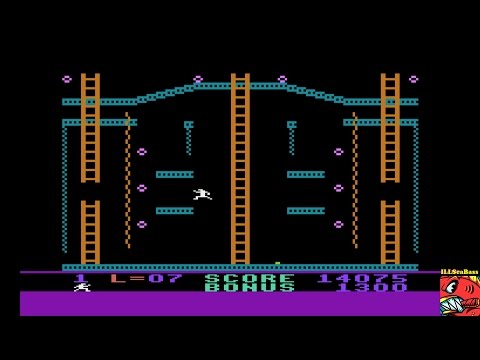 Jumpman Junior sur Commodore 64