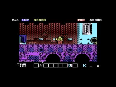 Screen de Karnov sur Commodore 64