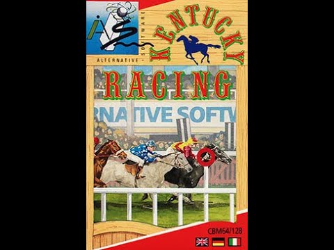 Illustration vidéo de Kentucky Racing sur Commodore 64