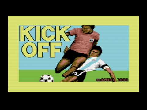 Illustration vidéo de Kick Off sur Commodore 64