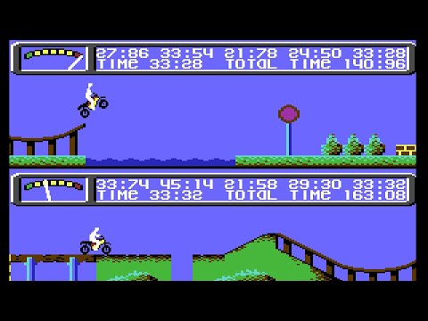 Aperçu du jeu Kikstart II sur Commodore 64