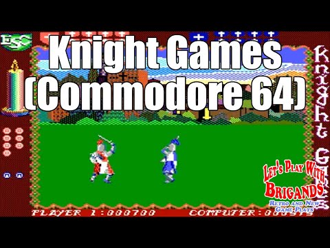 Knight Games sur Commodore 64