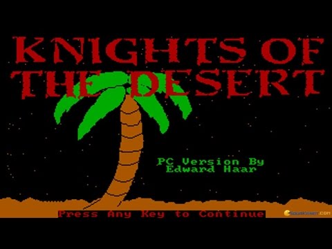 Screen de Knights of the Desert sur Commodore 64