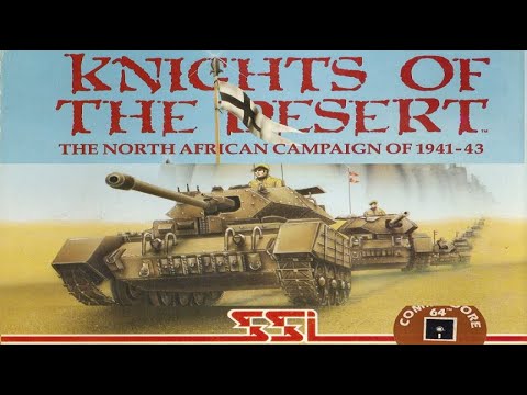 Knights of the Desert sur Commodore 64