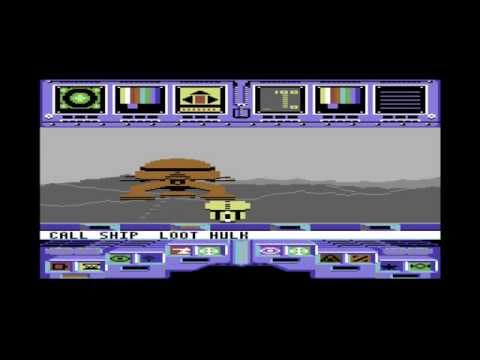 Screen de Koronis Rift sur Commodore 64