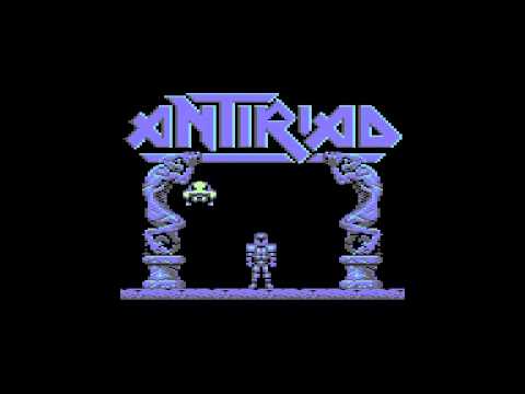 Scène de jeu de L'Armure sacrée d'Antiriad sur Commodore 64
