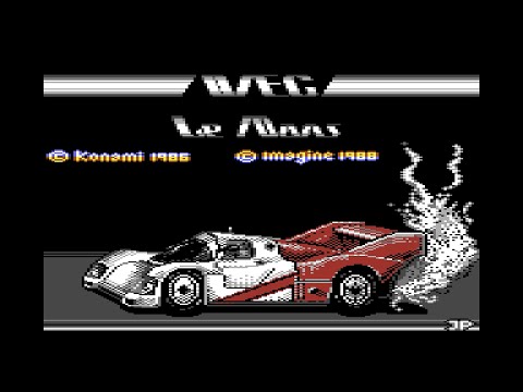 Screen de Le Mans sur Commodore 64