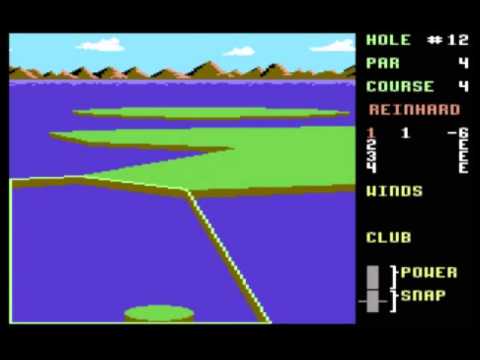 Image du jeu Leaderboard Golf sur Commodore 64