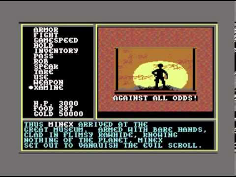 Illustration vidéo de Legacy of the Ancients sur Commodore 64