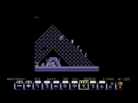 Lemmings sur Commodore 64