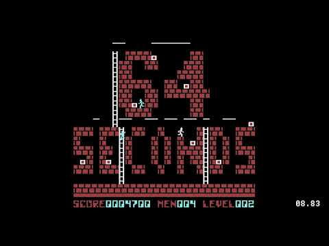 Aperçu du jeu Lode Runner sur Commodore 64