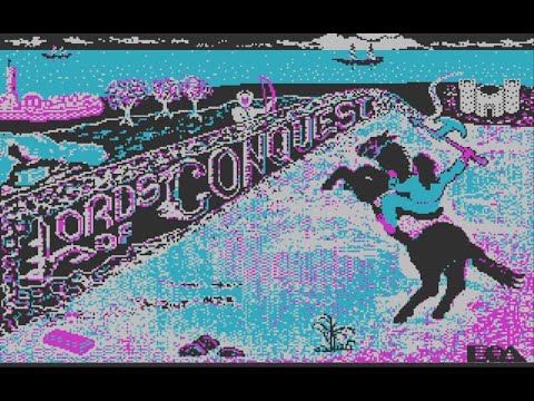 Screen de Lords of Conquest sur Commodore 64