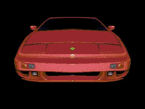 Screen de Lotus Esprit Turbo Challenge sur Commodore 64