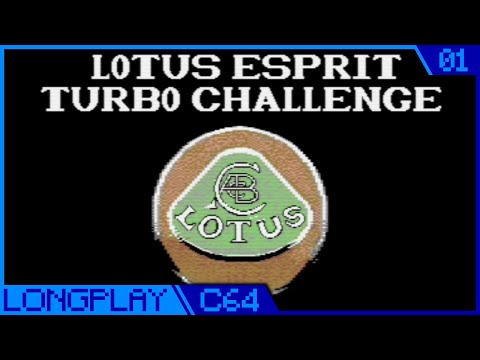 Lotus Esprit Turbo Challenge sur Commodore 64